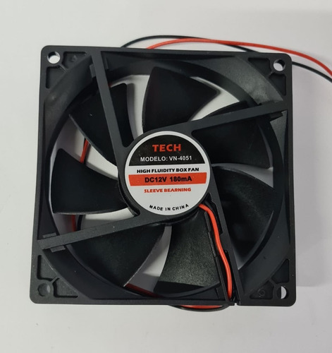 Ventilador 12 Vol 9.2x9.2x2.5 Cm 4