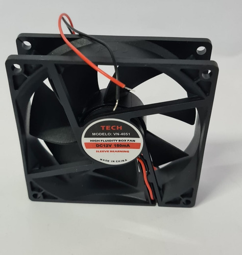 Ventilador 12 Vol 9.2x9.2x2.5 Cm 5