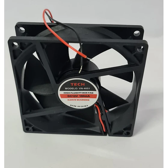 Ventilador 12 Vol 9.2x9.2x2.5 Cm 5