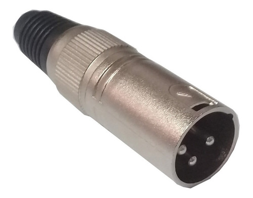 Conector Xlr Canon Macho Metalico 1