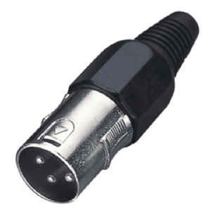 Conector Xlr Canon Macho Volante