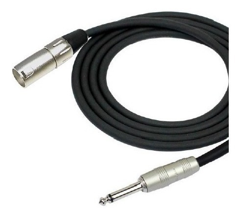 Cable De Audio Plug 6.3mm A Xlr Macho. 10mtrs 3