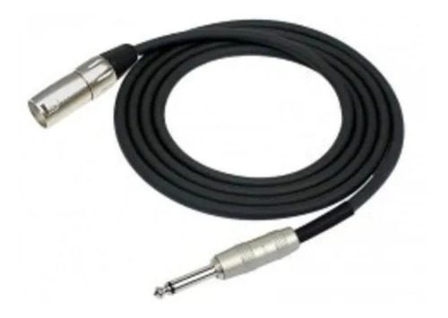 Cable De Audio Plug 6.3mm A Xlr Macho. 10mtrs 2