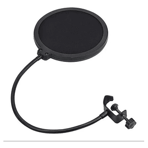 Filtro Antipop Pop Shield Malla Tela Para Micrófono