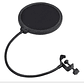 Filtro Antipop Pop Shield Malla Tela Para Micrófono - Miniatura 2