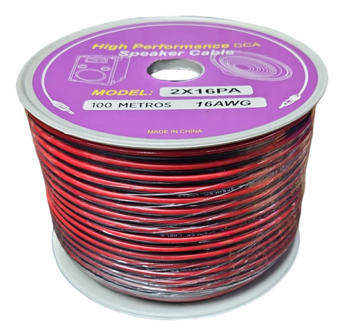 Cable De Parlante 2x16 100 Mt 1