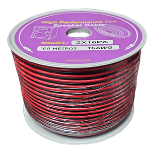 Cable De Parlante 2x16 100 Mt