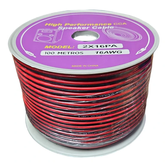 Cable De Parlante 2x16 100 Mt 1