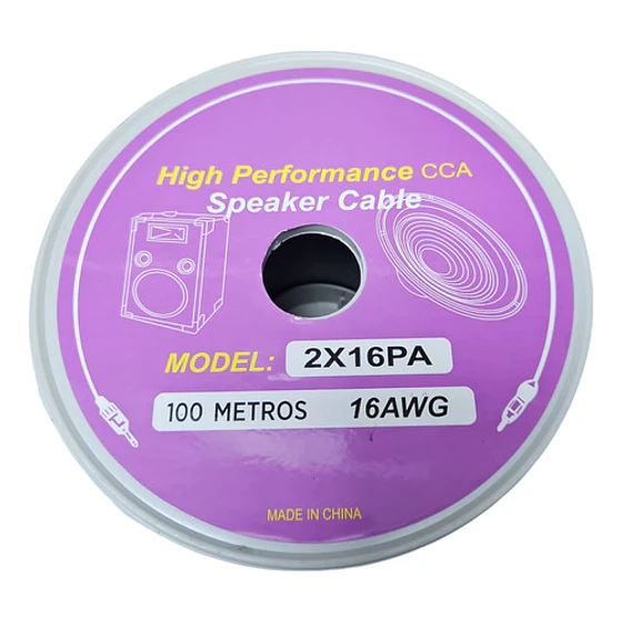 Cable De Parlante 2x16 100 Mt 2