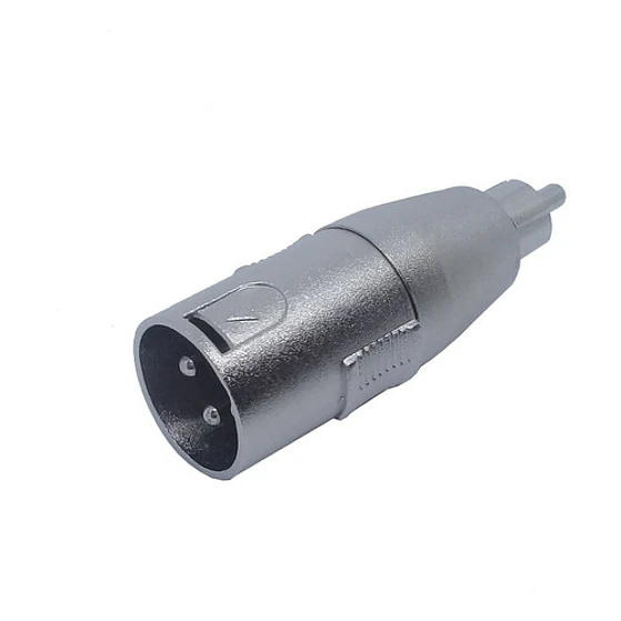 Adaptador Canon Xlr Macho A Rca Macho Copla 1