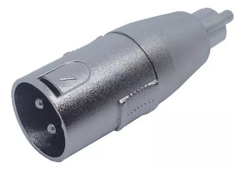 Adaptador Canon Xlr Macho A Rca Macho Copla 2