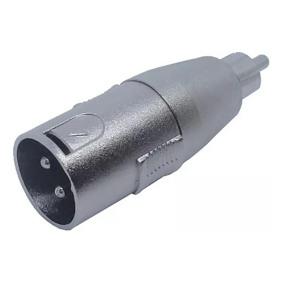 Adaptador Canon Xlr Macho A Rca Macho Copla 2