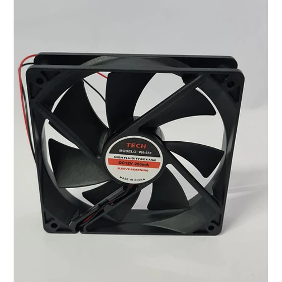 Ventilador 12 Vol 12x12x2,5 Cm 2