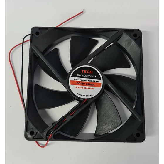 Ventilador 12 Vol 12x12x2,5 Cm 4