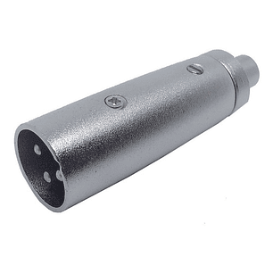 Adaptador Canon Xlr Macho A Rca Hembra Copla