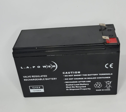 Batería 12 V 9 Ah La Power 5