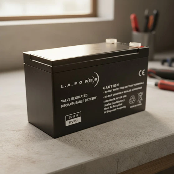 Batería 12 V 9 Ah La Power 6