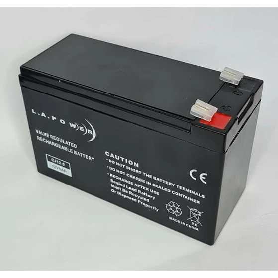 Batería 12 V 9 Ah La Power 7