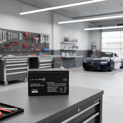 Batería 12 V 9 Ah La Power 8