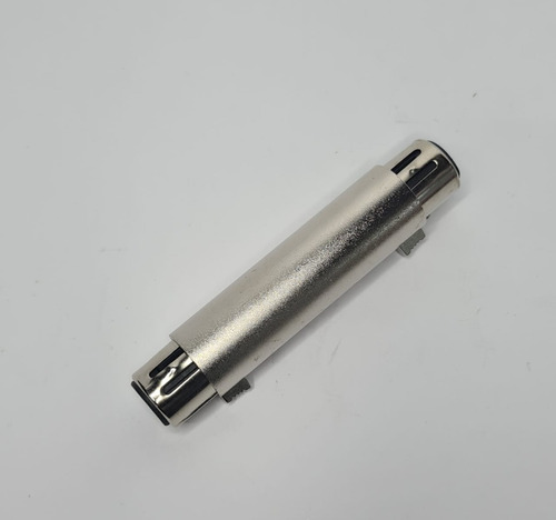 Copla Xlr Hembra Hembra Metálico 3