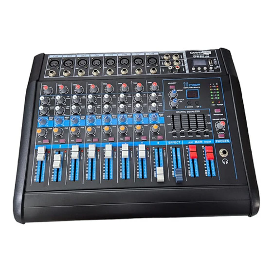 Power Mixer /mezclador Con Potencia 8 Canales C/usb 1