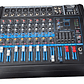 Power Mixer /mezclador Con Potencia 8 Canales C/usb - Miniatura 1