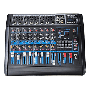 Power Mixer /mezclador Con Potencia 8 Canales C/usb