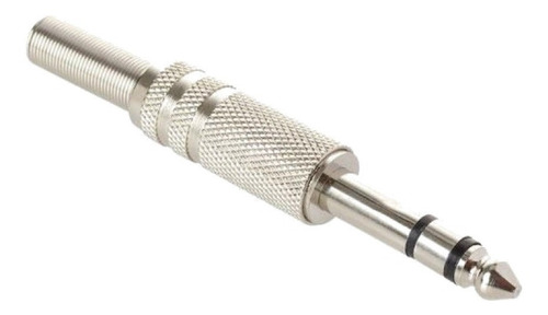 Conector Plug Stereo Jack 6.3 Metal 1