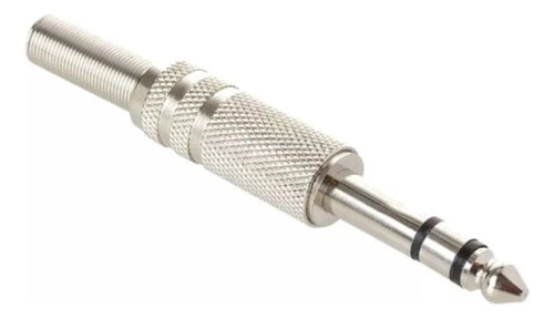 Conector Plug Stereo Jack 6.3 Metal 2