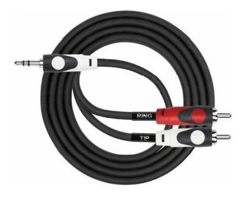 Cable De Audio 3,5 Stereo A 2 Plug Rca 3 Metros. Kirlin 3