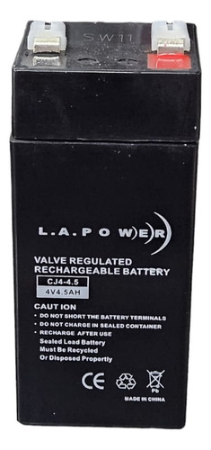 Batería 4 V 4.5 Ah La Power 1