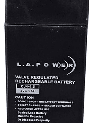 Batería 4 V 4.5 Ah La Power