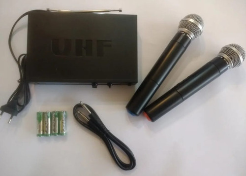 Micrófono Doble Inalámbrico Vhf Mivic's 3