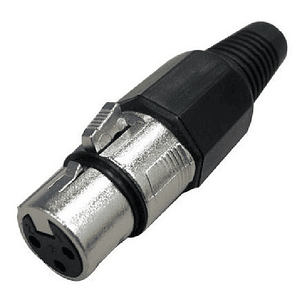Conector Xlr Canon Hembra