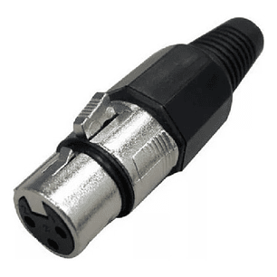 Conector Xlr Canon Hembra