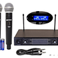 Microfono Inalámbrico De Mano Doble Gemini Uhf Guh-2000 - Miniatura 2