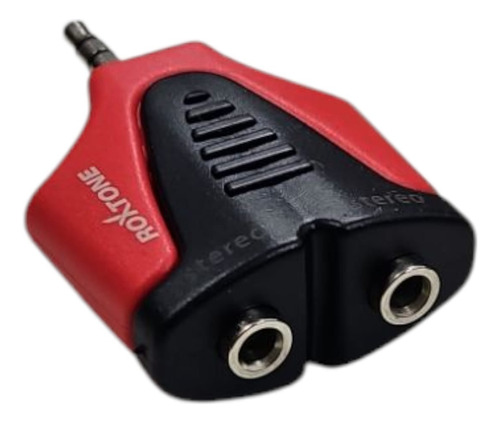 Adaptador De Audio 1 X 2 3.5 Jack Stereo Roxtone 1