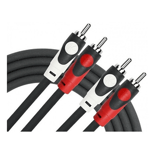 Cable De Audio 2 Rca A 2 Rca 2 Metros Kirlin