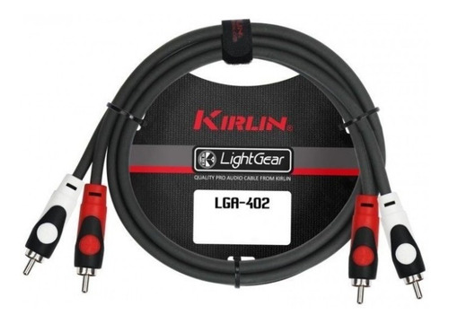 Cable De Audio 2 Rca A 2 Rca 2 Metros Kirlin 2