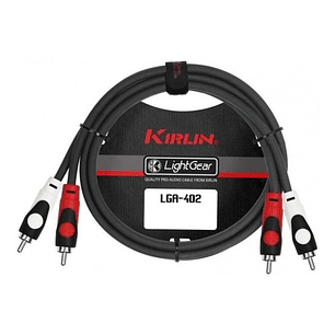 Cable De Audio 2 Rca A 2 Rca 2 Metros Kirlin