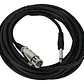 Cable Para Micrófono 10 Mt Xlr /canon Hembra A Plug 6.3 - Miniatura 1