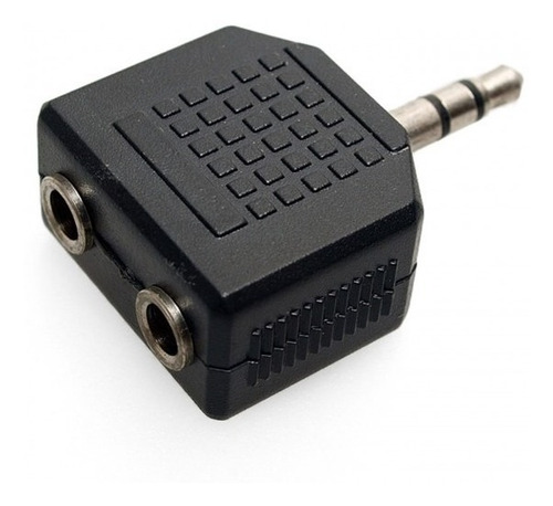 Adaptador 3.5 Macho A Doble 3.5 Hembra Copla 1