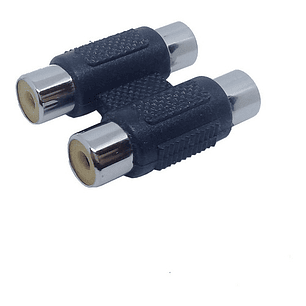 Adaptador Rca A Rca Copla
