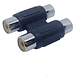 Adaptador Rca A Rca Copla - Miniatura 1