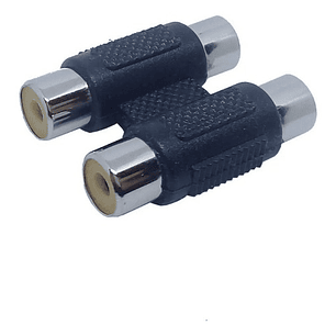Adaptador Rca A Rca Copla