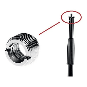 Adaptador De Rosca Clip 3/8 A 5/8 Para Atril De Microfono