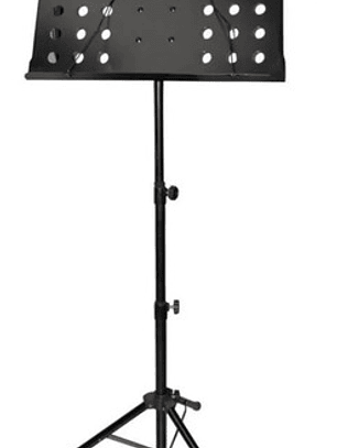 Atril Partitura Tripode De Alta Calidad Altura Regulable D Color Negro G-5 P-2