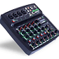 Mixer 6 Canales,bluetooth.gemini Interfaz - Miniatura 1