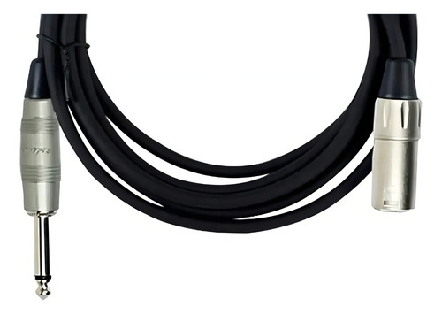 Cable De Audio Plug 6.3mm A Xlr Macho. 10mtrs 2