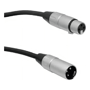 Cable De Microfono Balanceado Xlr 3 Mt